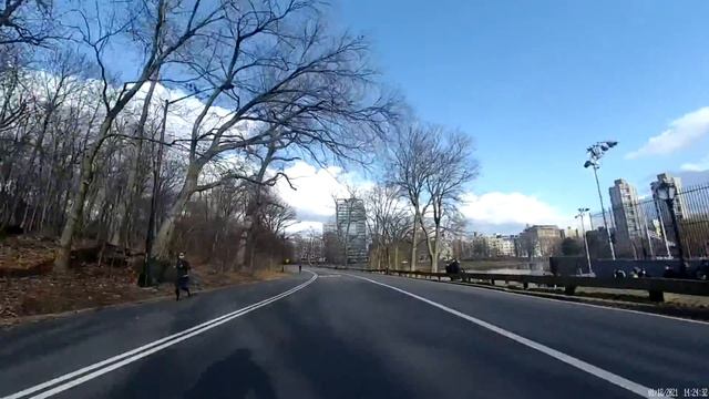 20210118 3 loops of Central Park WinterRide 1hr14min смотреть онлайн