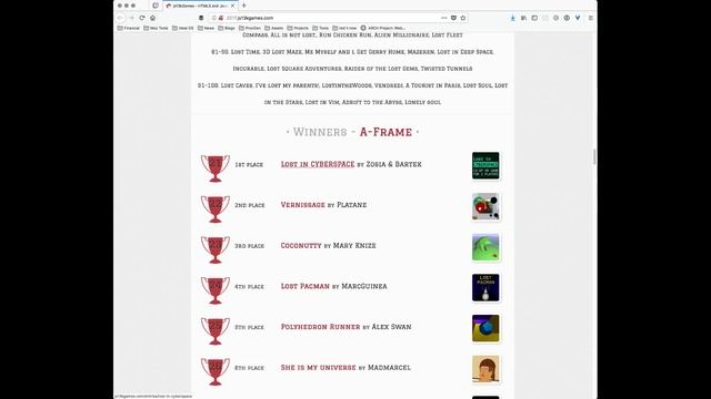 WebXR & the js13kGames Coding Competition смотреть онлайн