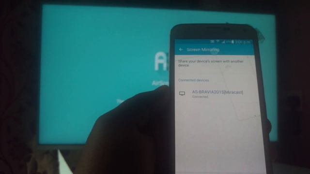 Screen Mirroring - Cast Samsung Android Mobile Phone To Smart TV |  Connect Android Phone To Sony T