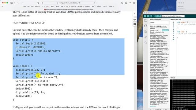 Arduino IDE v2.0 Installation for MECH 217 смотреть онлайн