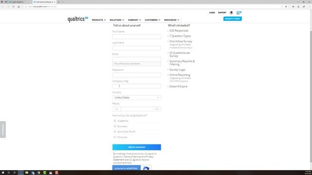 Qualtrics Account Setup смотреть онлайн
