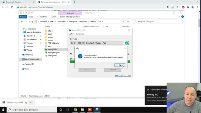 COMO CRIAR PEN DRIVE MULTIBOOT COM VÁRIOS SISTEMAS WINDOWS E LINUX | VENTOY смотреть онлайн