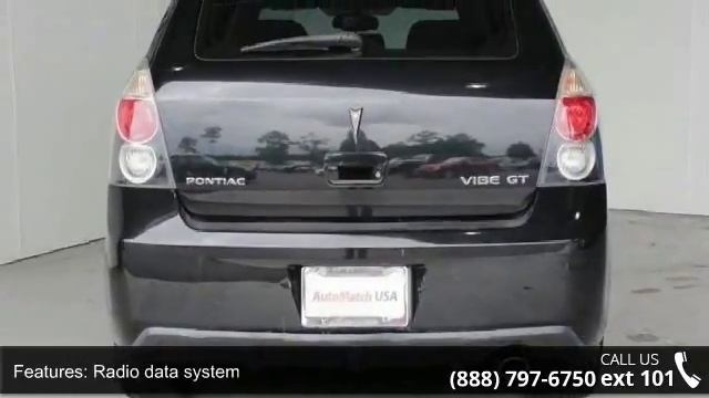 2009 Pontiac Vibe GT - AutoMatch - Jacksonville - Jackson... смотреть онлайн