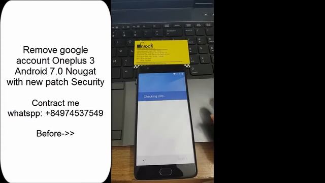 Remove google account, bypass FRP lock Oneplus 3 3T Android 7.0 nougat смотреть онлайн