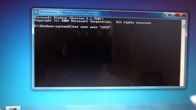 How to add or remove a Windows 7 password (net user username "password") смотреть онлайн