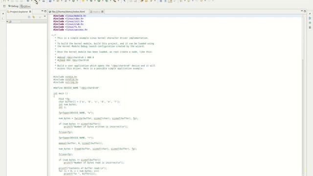 Kernel Module Debugging with Sourcery CodeBench смотреть онлайн