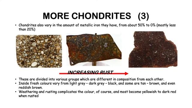 Мел Стоуффер. 2021. Метеориты. 06. Каменные метеориты