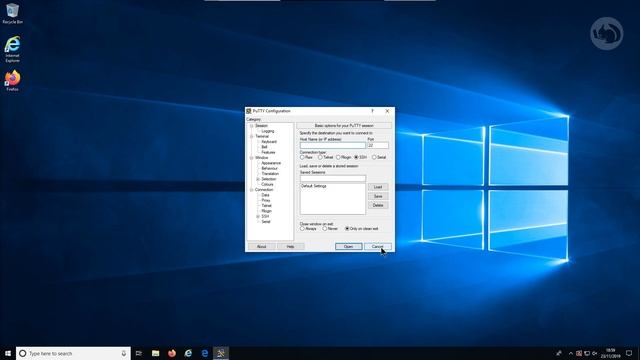 Connecting from a Windows computer to a Linux Server. смотреть онлайн