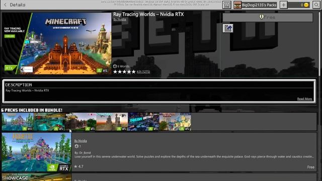 I have a potato pc ☹️ (minecraft rtx problem) смотреть онлайн