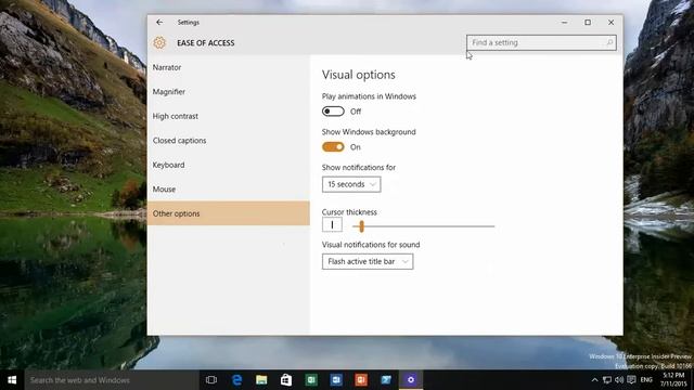 Windows 10 - A walk through the Personalization settings. смотреть онлайн