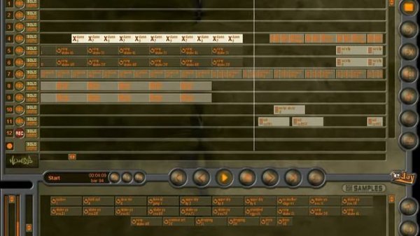 ⭐ eJay Allstars Hip Hop - Example, created with samples of eJay Sound Selection