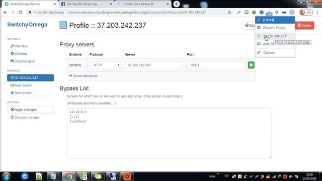 Hướng Dẫn Cách Fake IP - IP Dân Cư , IP 4G Mobile cho Chorme смотреть онлайн