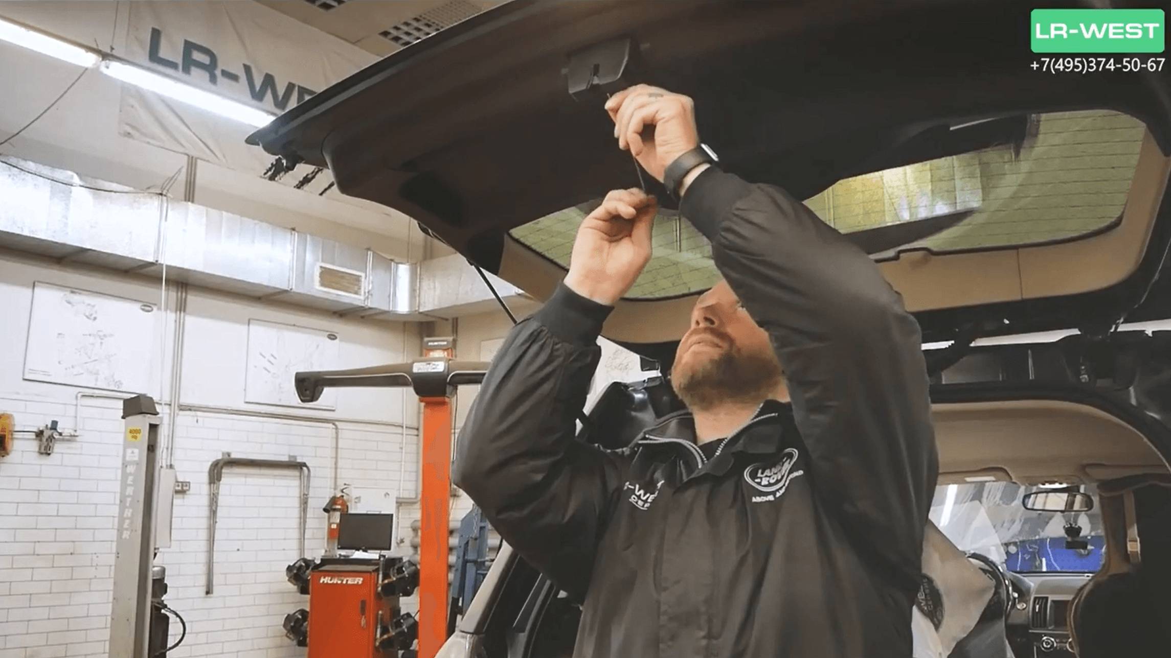 Замок багажника Фрилендер 2 и Рендж Ровер Эвок смотреть онлайн