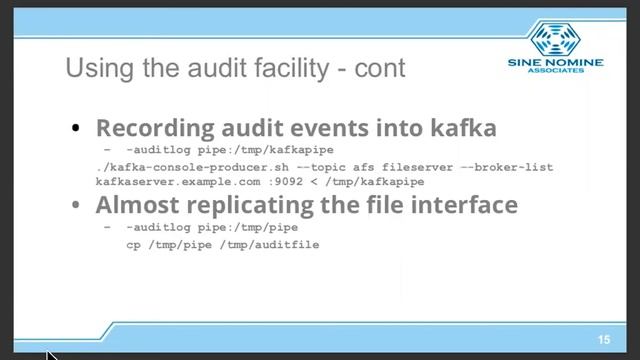 OpenAFS Workshop 2019: OpenAFS Audit Interfaces enhancements смотреть онлайн