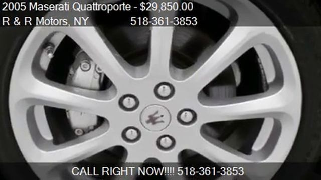 2005 Maserati Quattroporte Base 4dr Sedan for sale in Queens смотреть онлайн