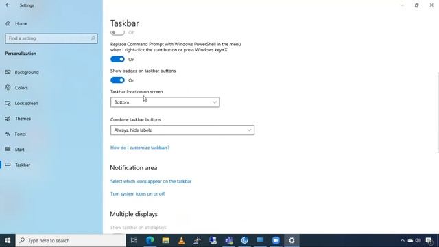 How to change Taskbar Location in Windows10 | Windows 10 Features and Settings смотреть онлайн