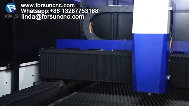 CNC Metal Fiber Laser Cutting Machine Video смотреть онлайн