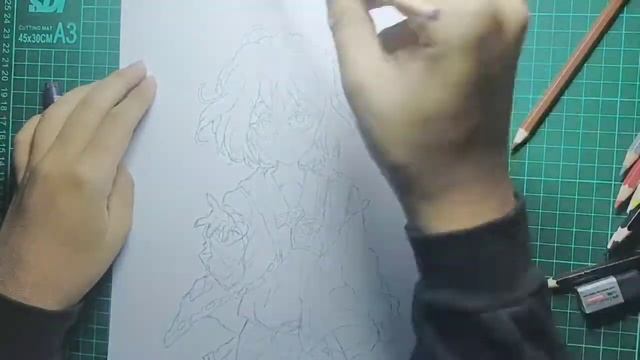 【Speed Drawing】Kuriyama Mirai - Kyoukai No Kanata смотреть онлайн