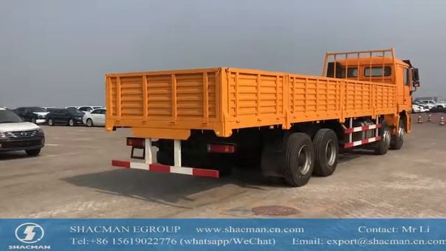 SHAANXI TRUCK ,SHACMAN TRUCK, SHACMAN 8X4 FOR SALE20180511 смотреть онлайн