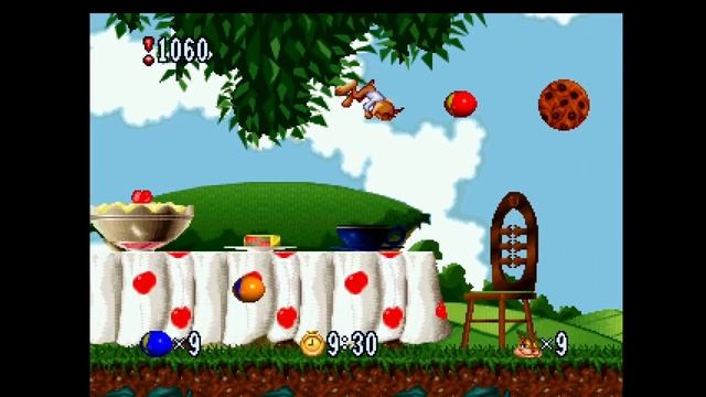 Bubsy in Fractured Furry Tales (Atari Jaguar) Gameplay смотреть онлайн