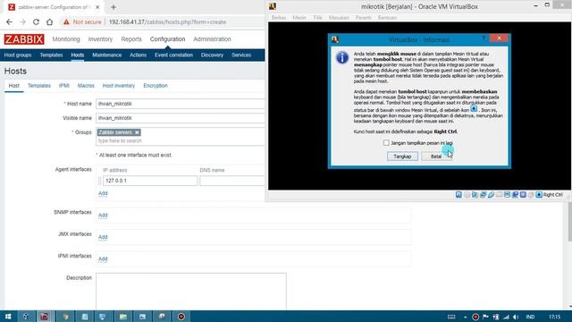 Menambahkan Host Debian, Mikrotik, dan Windows Desktop di Zabbix смотреть онлайн