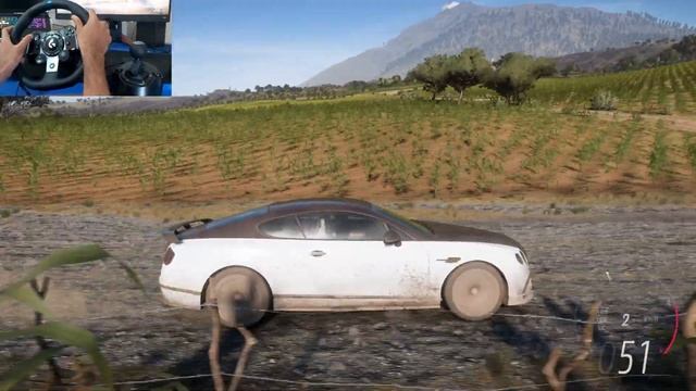 BENTLEY CONTINENTAL SUPERSPORTS 2017 700HP |FORZA HORIZON 5 |LOGITECH G923 STEERING WHEEL | смотреть онлайн