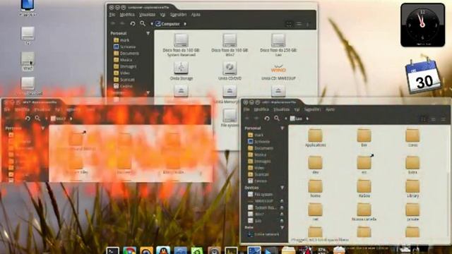 Ubuntu Lucid Lynx Compiz Effect смотреть онлайн