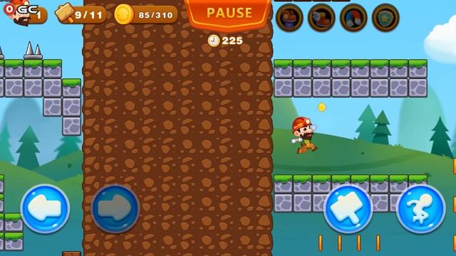 Super Adventure of Rio / Mobile Platform Games / Android Gameplay FHD #3 смотреть онлайн
