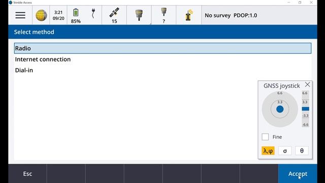 Trimble Access GNSS Emulator смотреть онлайн