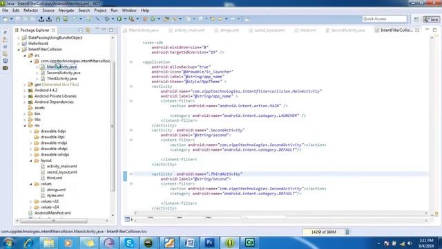 Resolving Intent Filter Collision смотреть онлайн