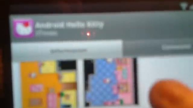 Android Hello Kitty on a Galaxy S