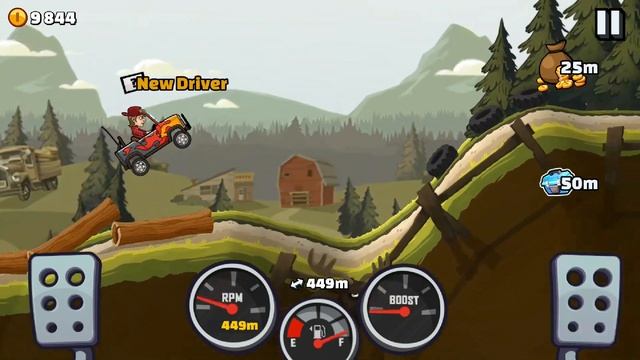Hill Climb Racing 2 -/- At Full Speed New Record смотреть онлайн
