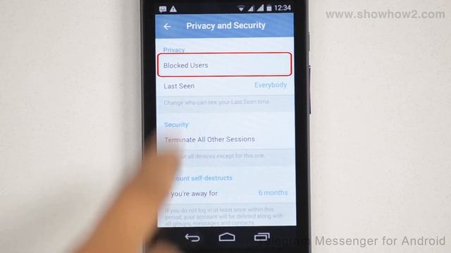Telegram Messenger For Android - How To Unblock A User смотреть онлайн