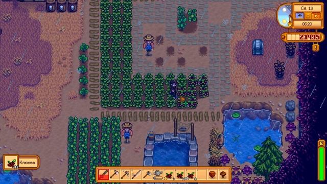 Stardew Valley Прохождение: #34 - Узелки, хлев и новая удочка! смотреть онлайн