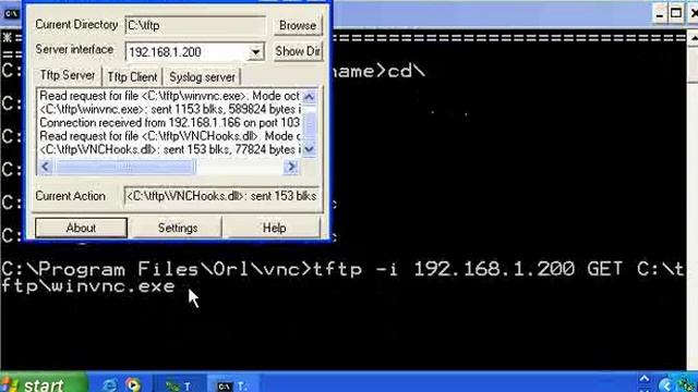Install Vnc Remotely Via Telnet (part2 of 4) смотреть онлайн