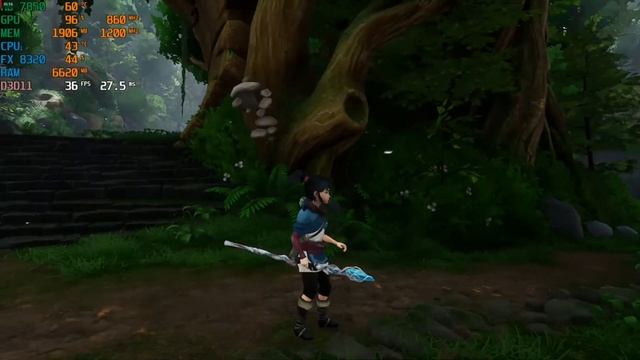 Kena: Bridge of Spirits AMD FX 8320 * HD 7850 2gb MSI Afterburner gameplay 900, 1080P TODOGAMING77 смотреть онлайн