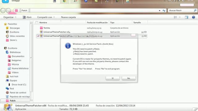 Como colocar un tema y como parchar la computadora(tuto repetido) смотреть онлайн