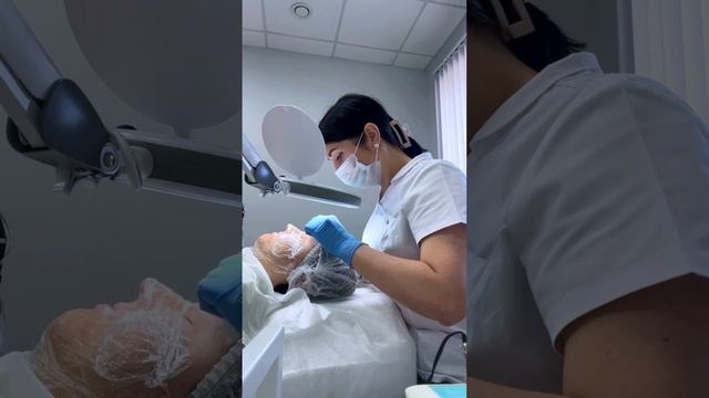 Чистка лица (этап механическая чистка) смотреть онлайн