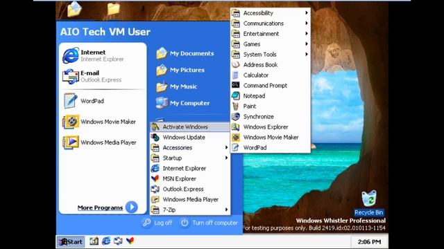 All in One Retro Tech Virtual Machine Season 2 EP09 Windows Whistler Build 2419 смотреть онлайн