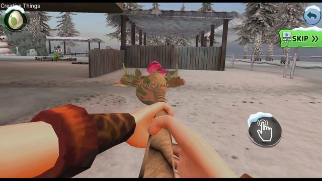 Scary Teacher 3D : Stone Age Gameplay Dino Dash Level 2