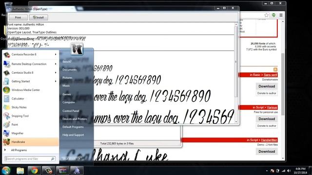 Install Free Fonts in Windows смотреть онлайн