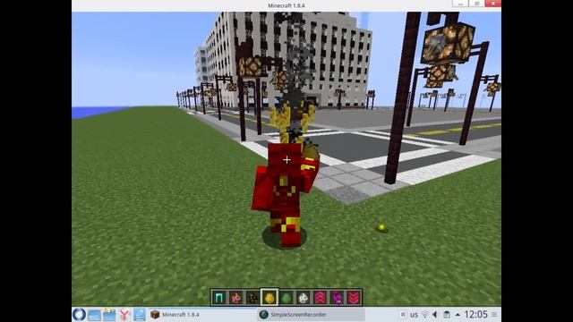 Играем вдвоём с картой на железного человека на майнкрафт 1.8.4 смотреть онлайн