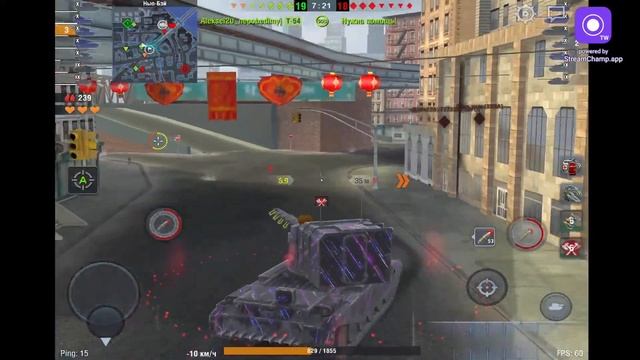 Возрождение! Стрим Tanks Blitz #blitz #lesta #tanksblitz
