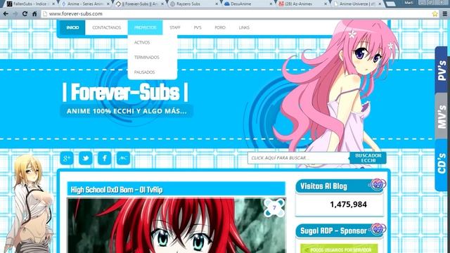 Paginas para descargar anime HD (Sin censura) || Sub español смотреть онлайн