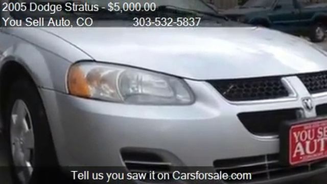 2005 Dodge Stratus SXT Sedan Auto FWD 115mo_0dn for sale in смотреть онлайн