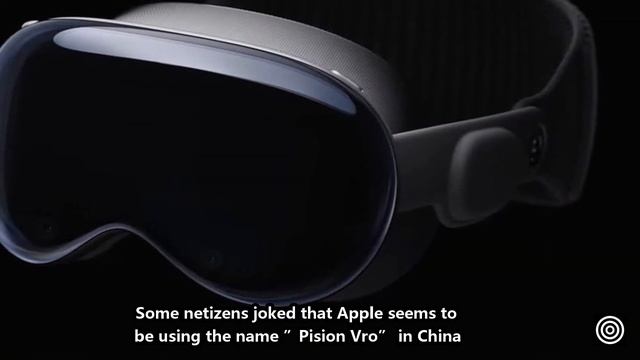 The Vision Pro trademark has already been registered in China, will Apple change its name？ смотреть онлайн