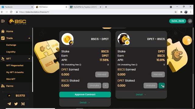 How to stake my Dpet Token on Metamask(BSC) 2021 II Tagalog смотреть онлайн