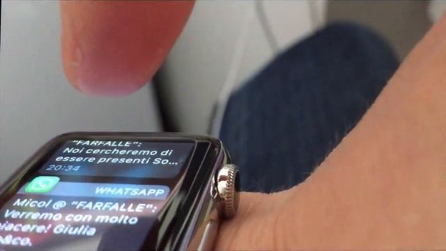 Comunicare con Apple Watch: chiamate, messaggi, WhatsApp, Telegram, Digital Touch смотреть онлайн