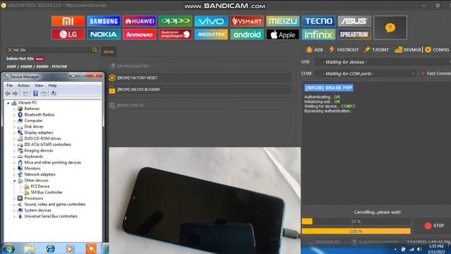 infinix hot 10s frp unlock tool | infinix x689 frp android 11 remove смотреть онлайн