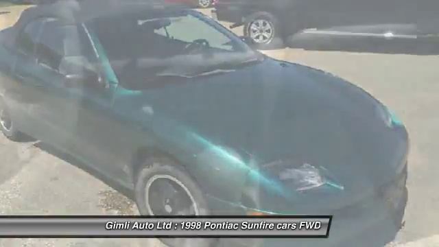 1998 Pontiac Sunfire Gimli Manitoba 104841